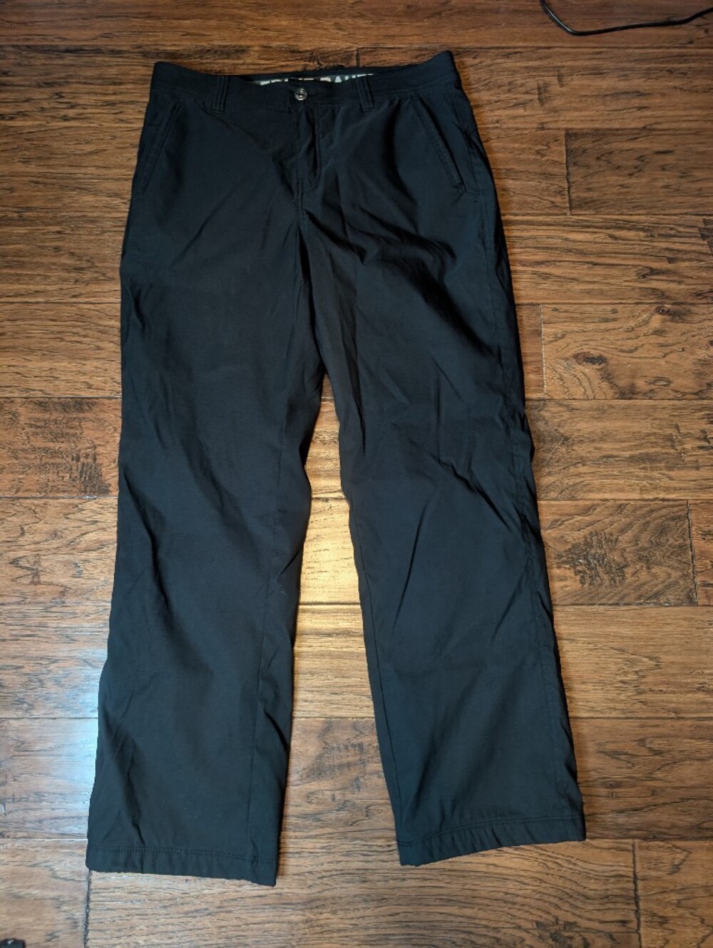 Eddie Bauer Black Fleece Lined Pants Men's Size 32